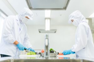 食品安全の基本を表す衛生管理イメージ