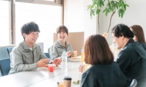 夏場に利用が増える従業員用休憩スペースのイメージ